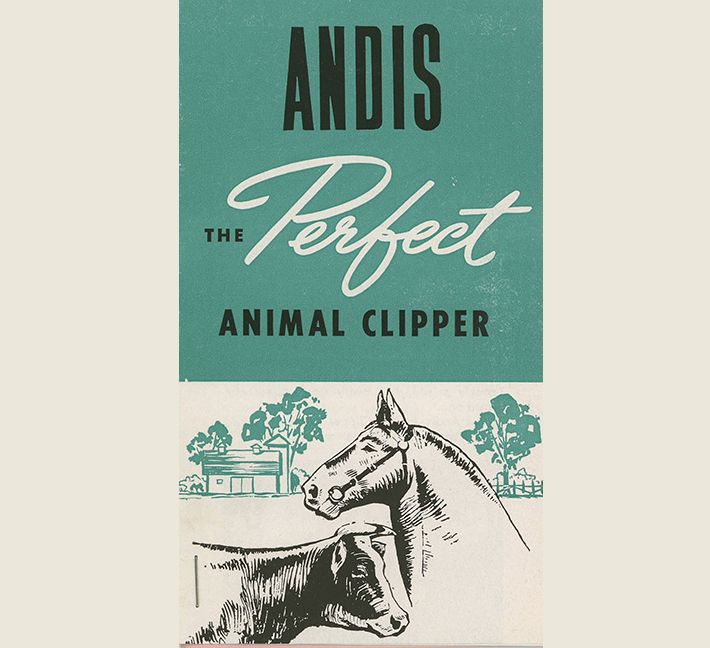 legacy Andis advertisement for animal clipper